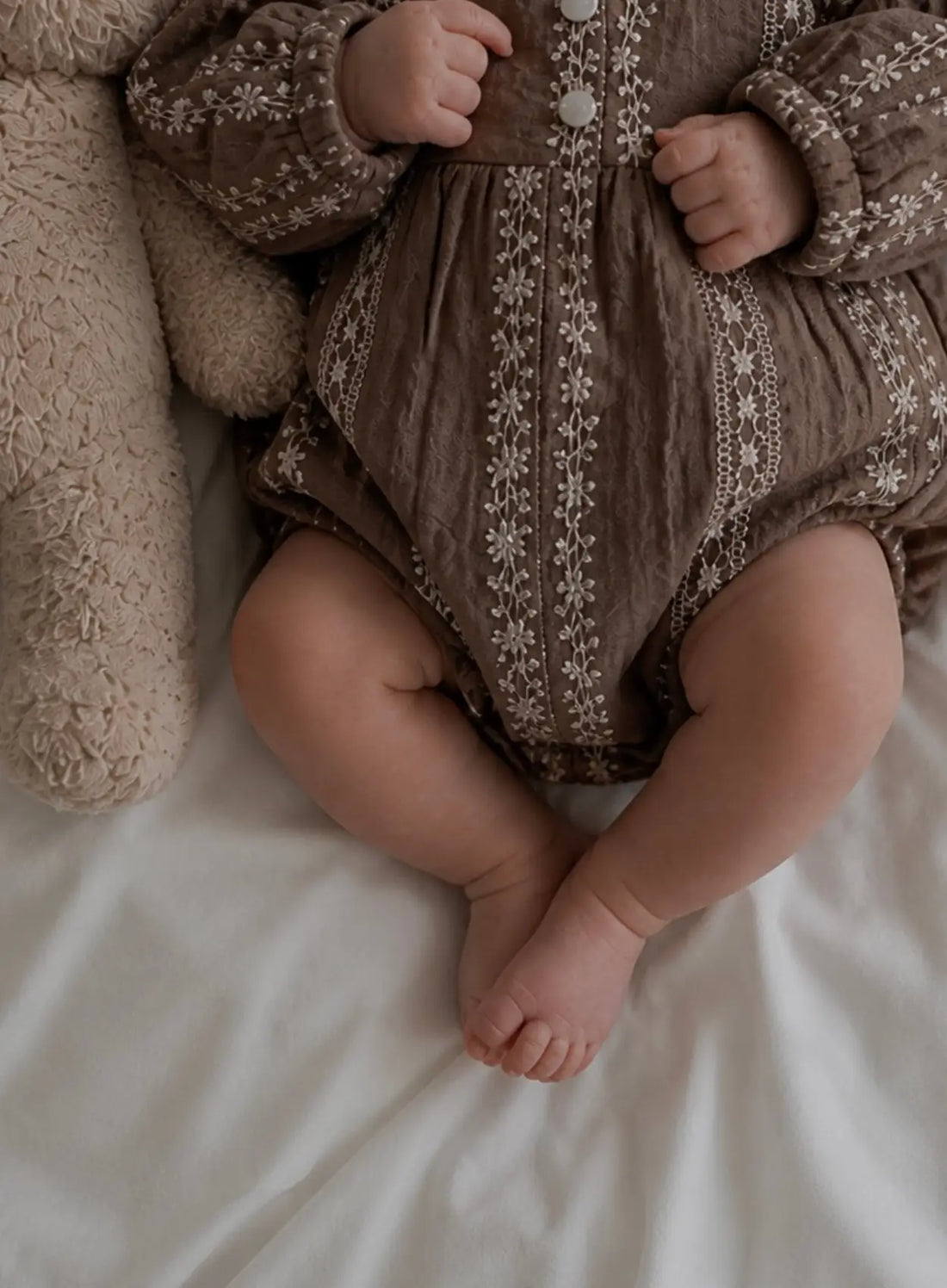 CLÉO - Tenue fleurie pour bébé