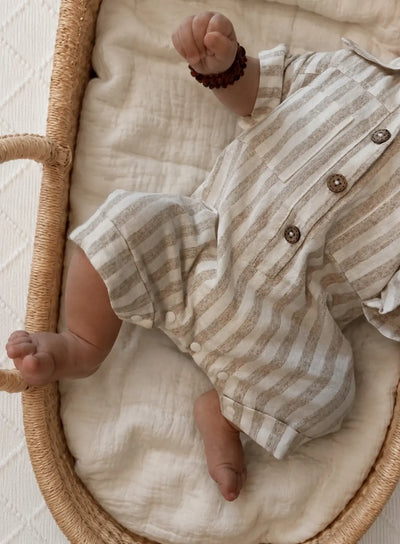 JASMINE - Tenue rayée pour bébé