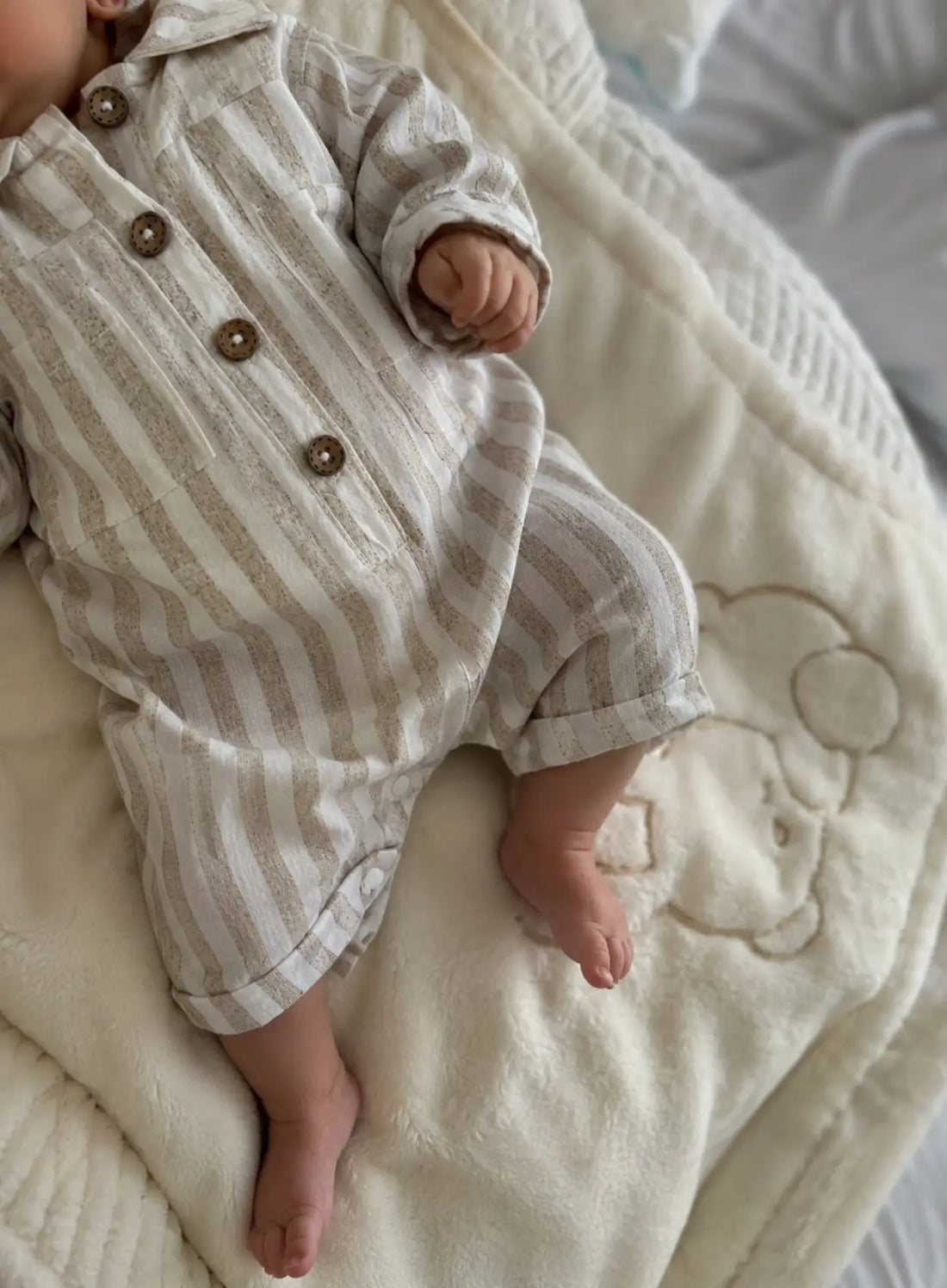 JASMINE - Tenue rayée pour bébé
